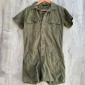 Obey Utility Romper / Short Jumpsuit